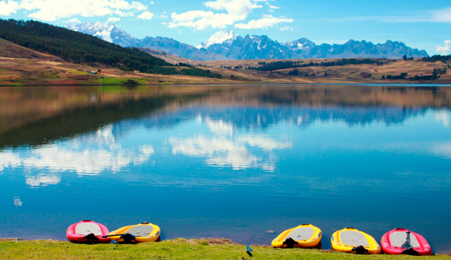 Huaypo Lagoon in Cusco Peru