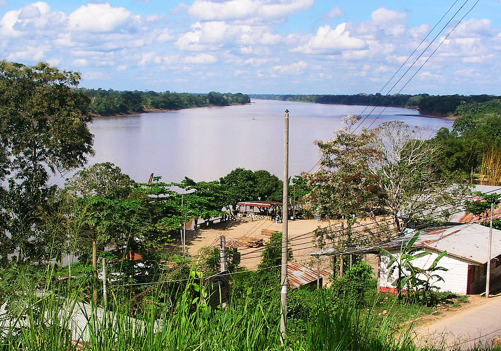 Madre de Dios River in Puerto Maldonado Peru