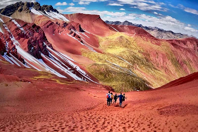 Valle Rojo en Cusco Perú