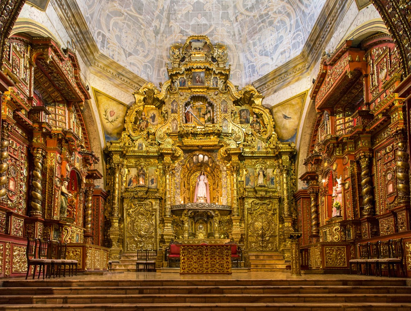 The Historic Center Lima Peru Convent Of Santo Domingo