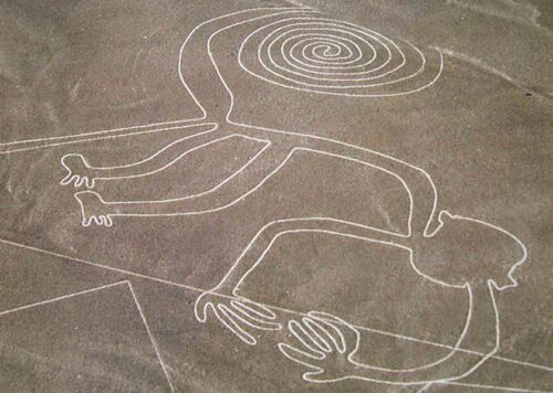 Nazca Lines Monkey