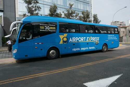 Jorge Chavez Airport From Miraflores By Bus