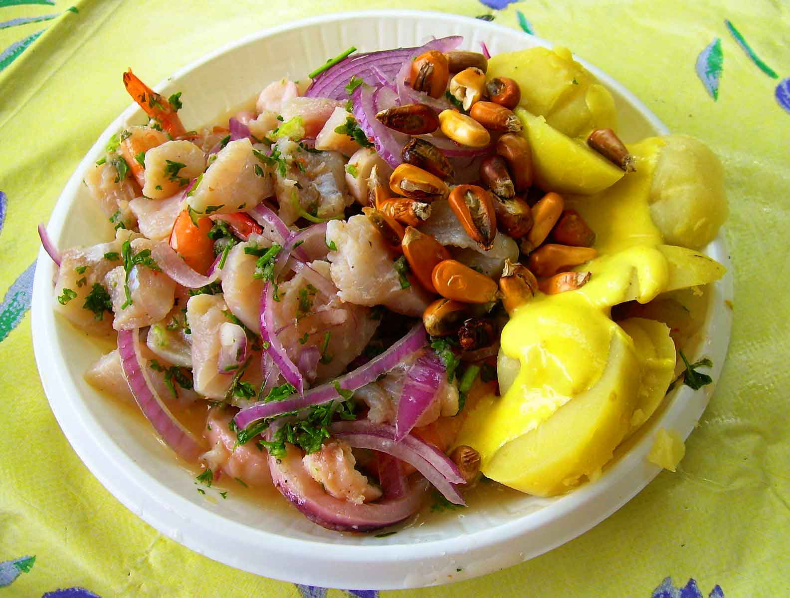 Ceviche In Lima Peru